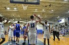 MBBall vs Emmanuel  Wheaton College Men's Basketball vs Emmanuel College. - Photo By: KEITH NORDSTROM : Wheaton, basketball, team photo, MBBall2019